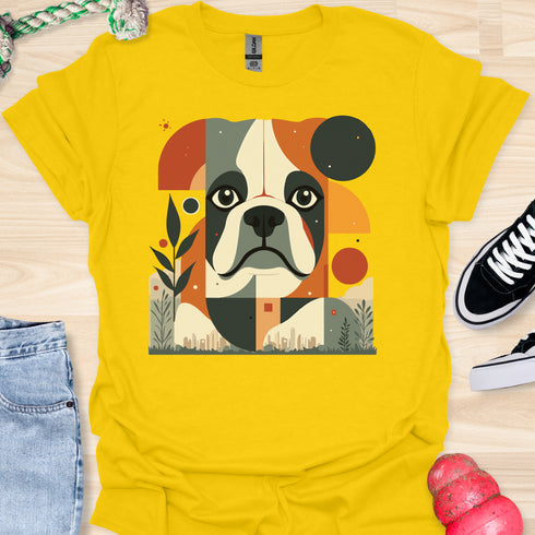 Life is better with a bulldog - V2 - Artistic T-Shirt